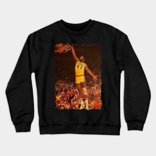 vintage james worthy fly Crewneck Sweatshirt